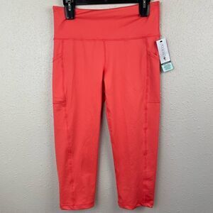 NWT Ideology Cropped Athletic Leggings Size M